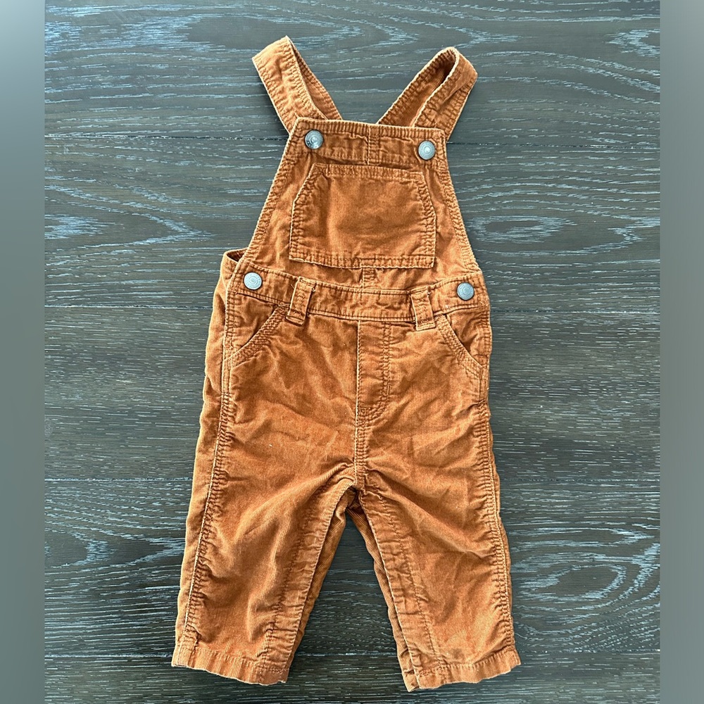 Old Navy Brown Corduroy Overalls